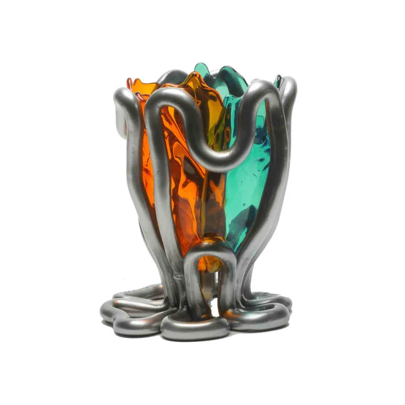 Resin Vase INDIAN SUMMER EXTRA COLOUR by Gaetano Pesce for Fish Design