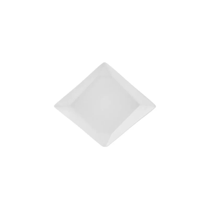 Karaca Origami für 6 Personen Quadrat Frühstücksset und Servierschalen, 26 Teilig, Porzellan