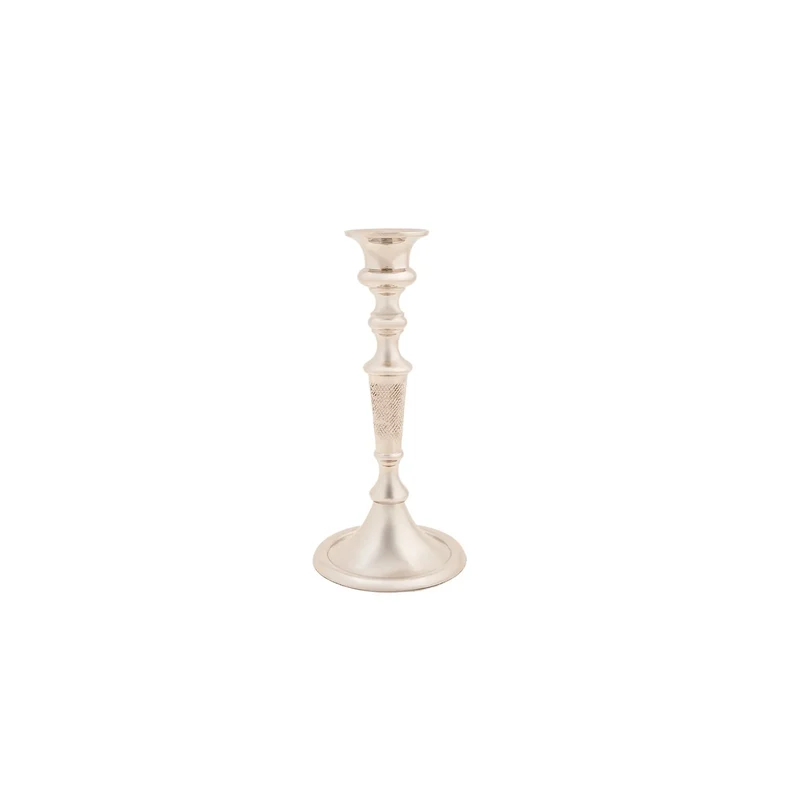 Vıctorıa Kleiner Mehrfach-Kerzenhalter 20 cm Silber