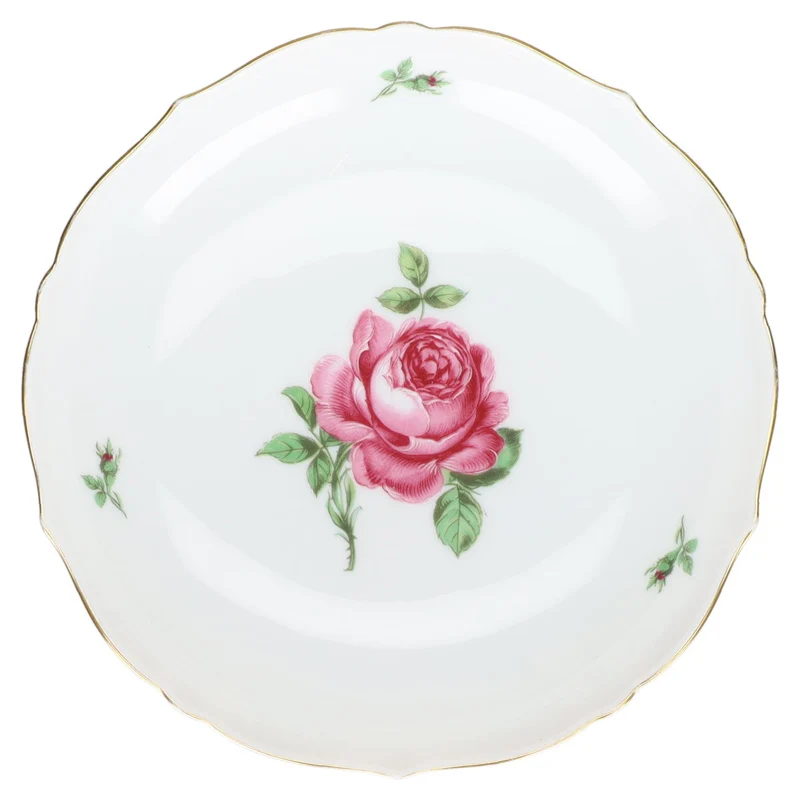 Schale, gewellter Rand rund 16 cm