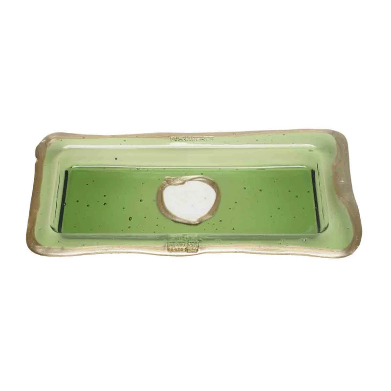 Resin Rectangular Tray TRY-TRAY Green by Gaetano Pesce for Fish Design