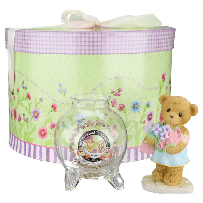 Teddy Wishing Jar & Robyn in Box CTC149C