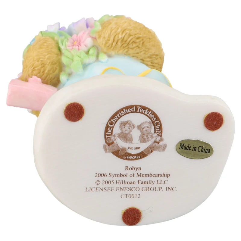 Teddy Wishing Jar & Robyn in Box CTC149C