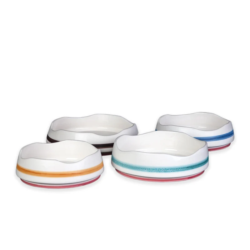 Ceramic Stackable Bowls ETNA Colourful by Improntabarre
