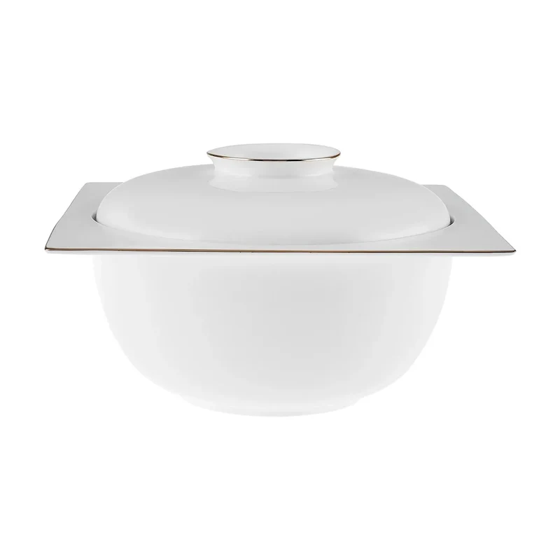 Karaca Fine Pearl Extra Nish 62-Teiliges 12-Personen Geschirrset Gold
