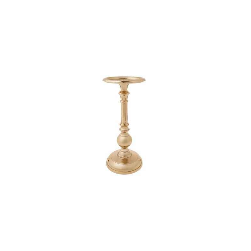 Karaca Jolie Goldfarben Kerzenhalter 22,25 cm