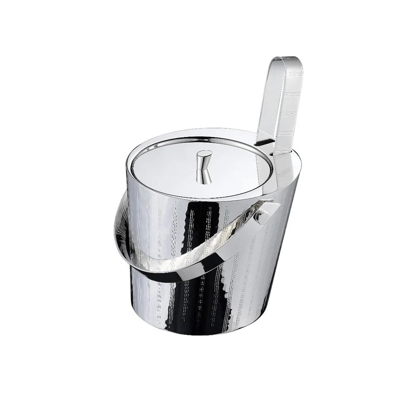 Thermal Ice Bucket VIE with Tongs by Zanetto