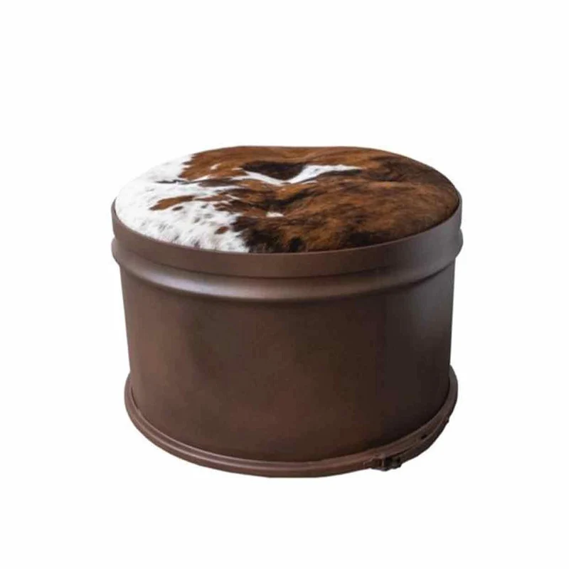 Iron Storage Pouf CAVALLINO