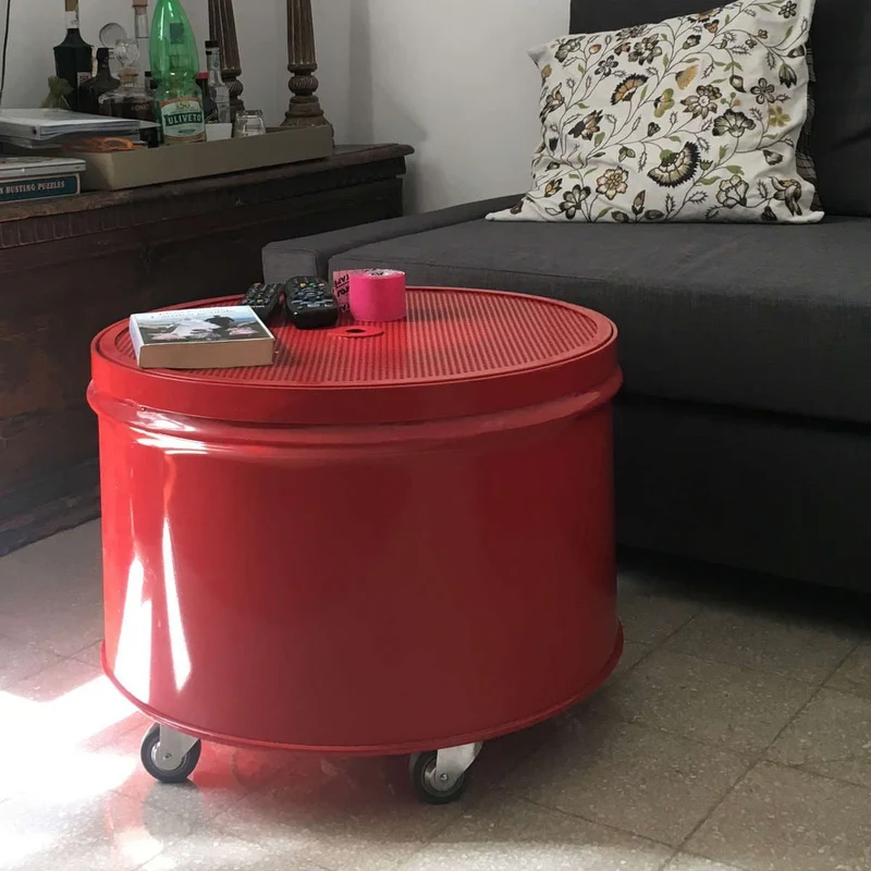 Iron Coffee Table and Container COFFEE TABLE COLOUR