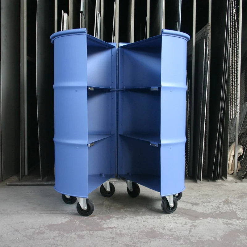 Storage on Wheels LIBRERIA COLOR by Barrel 12