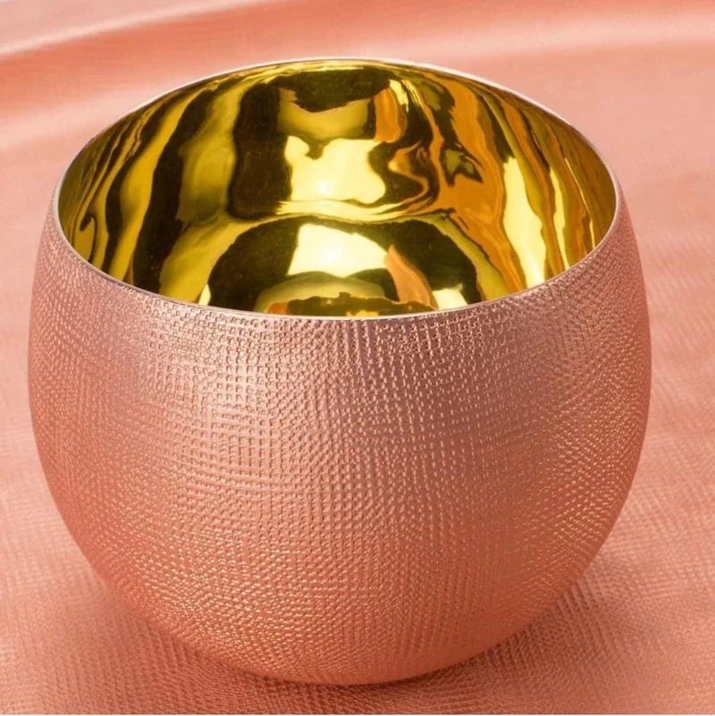 Copper Plated Steel Tumbler VELVET by Zanetto