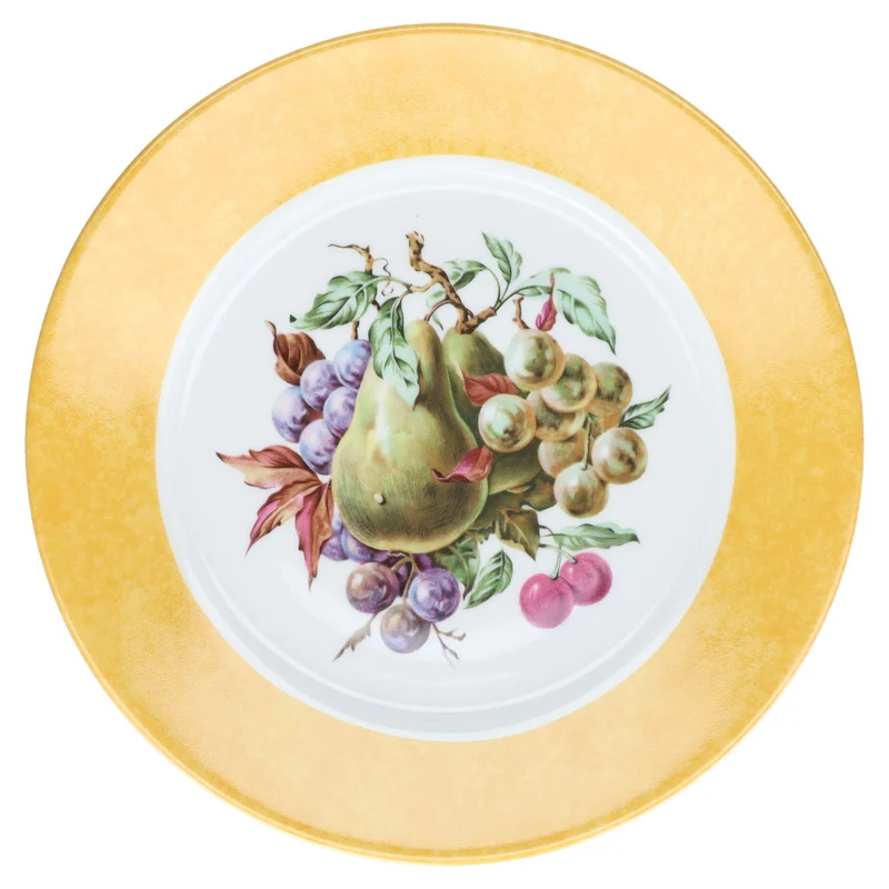 Kuchenteller groß/Frühstücksteller gelb