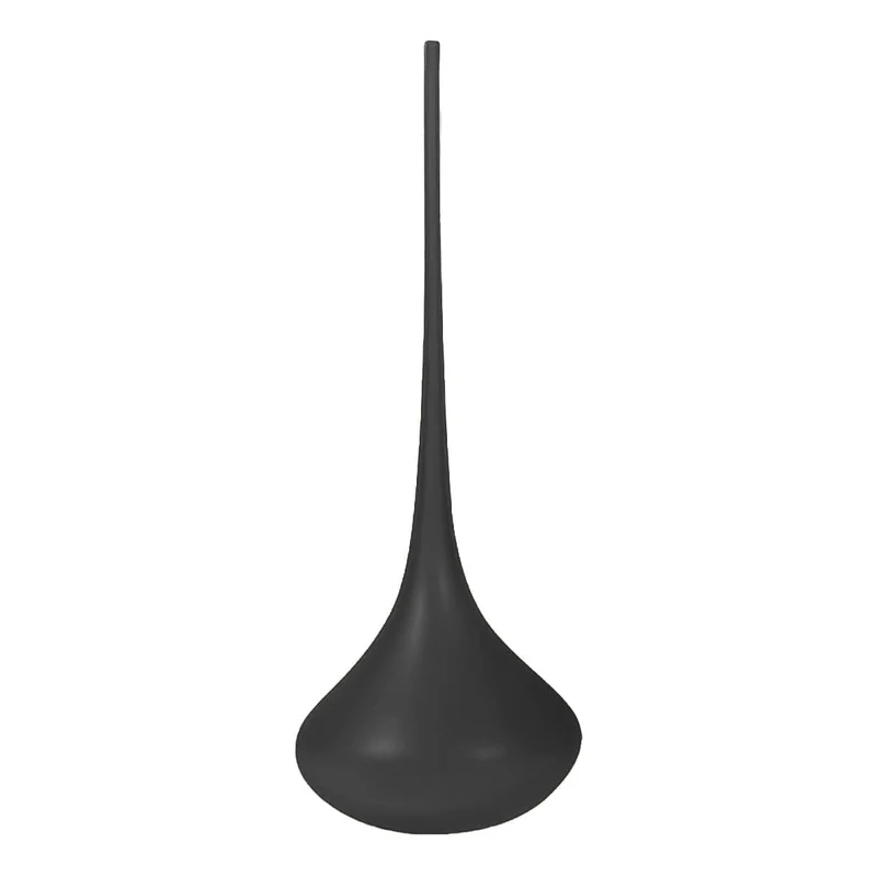 Murano Glass Vase RUGIADA BIG Black by Wave Murano Glass