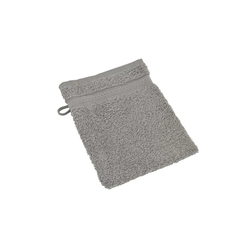 Karaca Wheat helles Grau 100% Baumwolle Waschlappen 16X22 cm