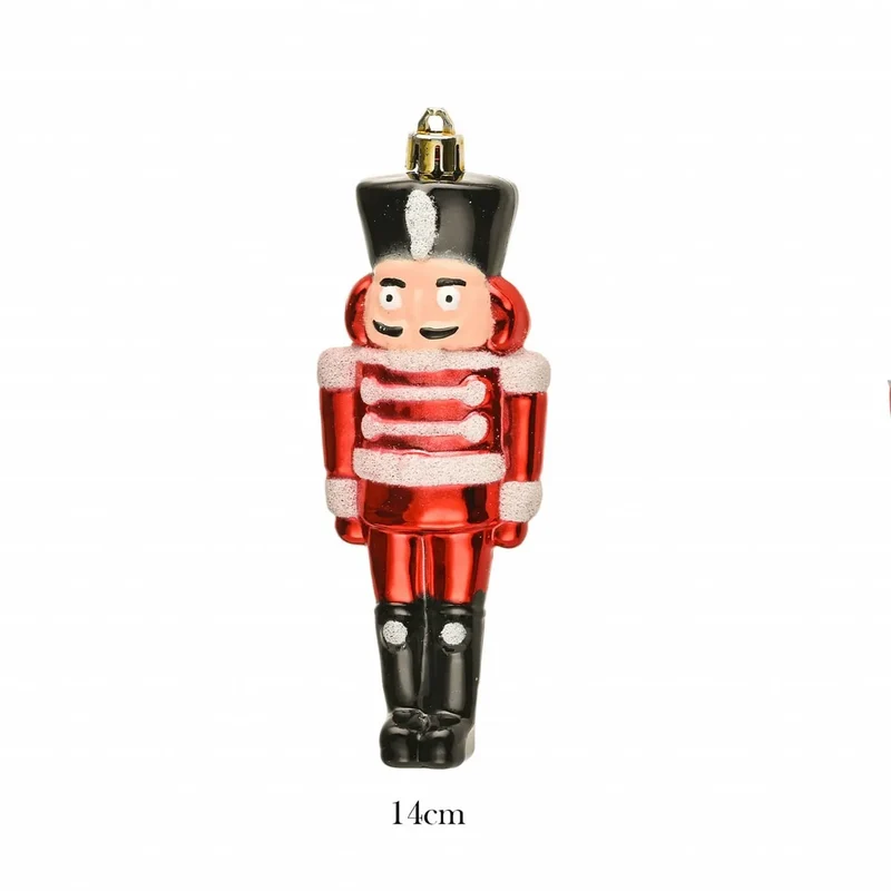 Karaca Home Weihnachten Nussknacker Baumschmuck Set, 2 Teilig