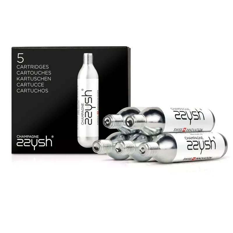ZZYSH-Konservierungssystem 5 Kartuschen für Sekt/Champagner