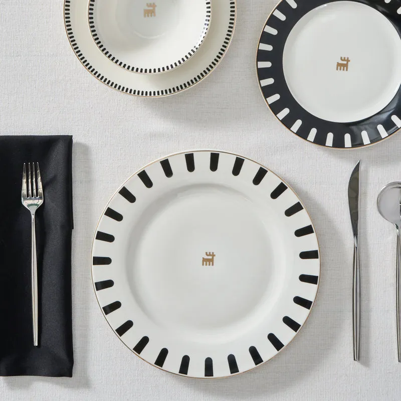 Karaca-Kollektion zum 50-jährigen Jubiläum Korea 24 Teil 6 Person Porzellan Dinner Set