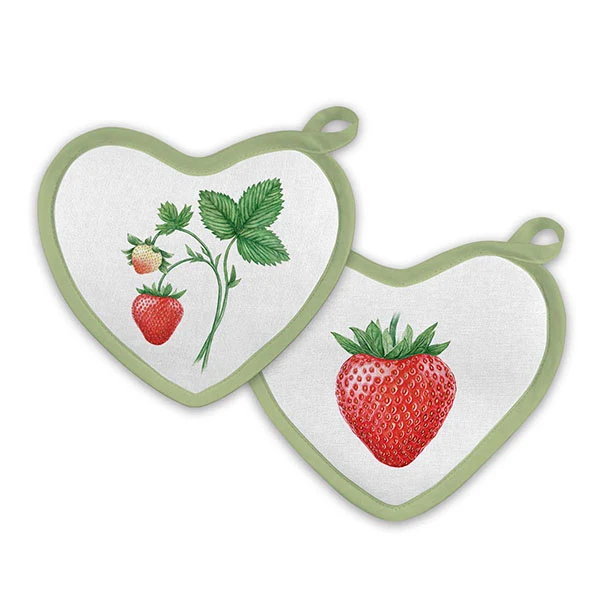 Topflappen Set Sweet Strawberry