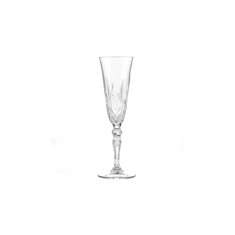 Rcr Melodia Champagner Glas, 6 teilig