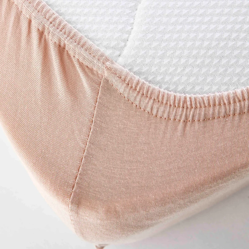 Karaca Home Jersey Fitted Bed Sheet Salmon Pink 100x200 cm + 30 cm Öko-Tex Zertifiziert