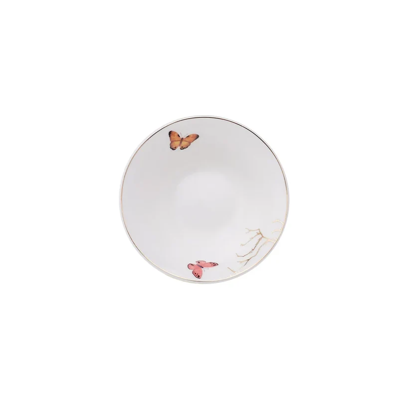 Karaca Fine Pearl New Grace Miny 26-Piece Frühstücksset und Servierschalen Round