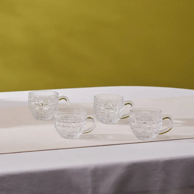 Karaca Emel 4 Personen Glas Tee Cup 180 Ml