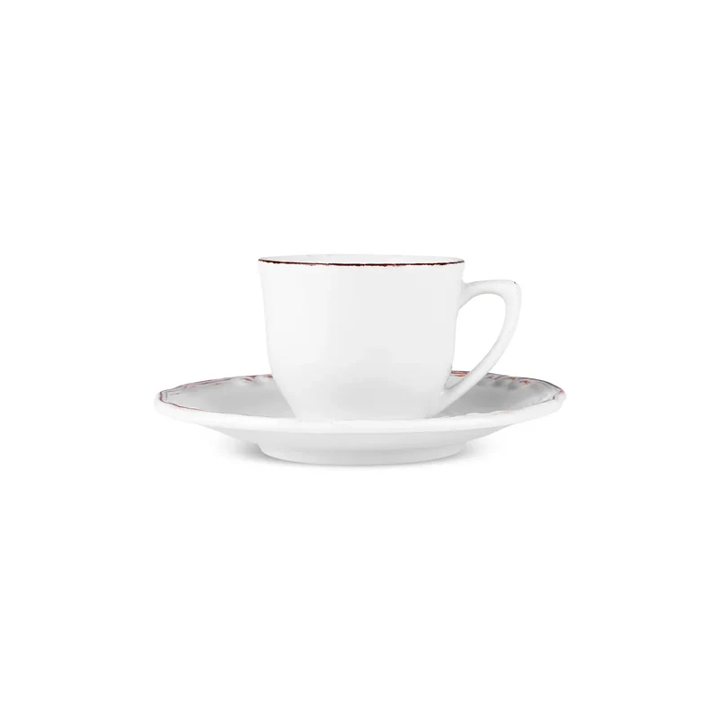 Karaca Elizabeth Ecru Teetasse, 180 ml