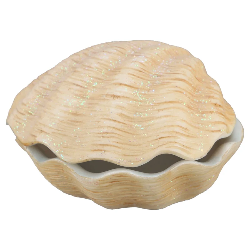 Teddy Mermaid Figurine and Shell 865087