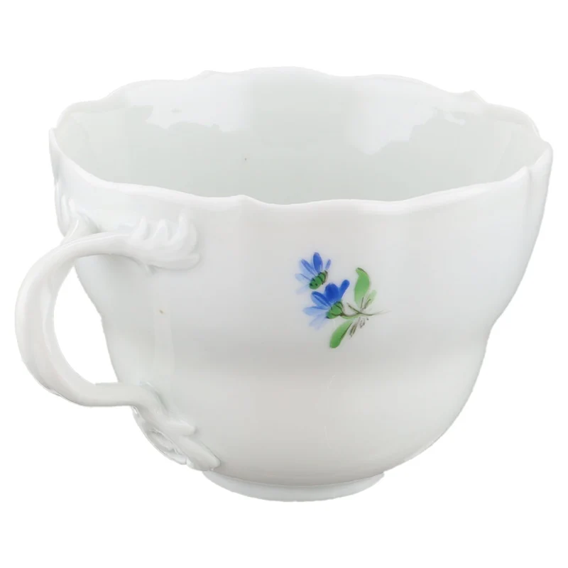 Kaffeetasse ohne Goldrand Chrysantheme geschlossen