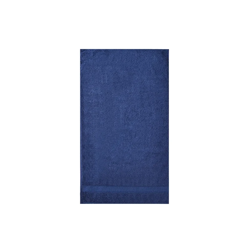 Karaca Joey Handtuch aus Egyptian Baumwolle, Dunkelblau, 50x100 cm