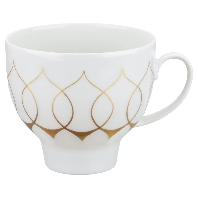 Kaffeetasse offener Fuß