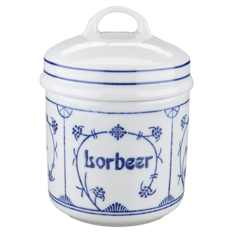 Vorratsdose Lorbeer H 12,5 cm