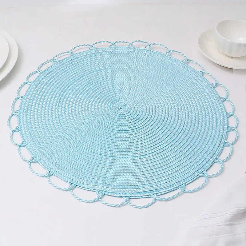 Karaca Sera Woven 2-teiliges amerikanisches Service-Set (Blau)