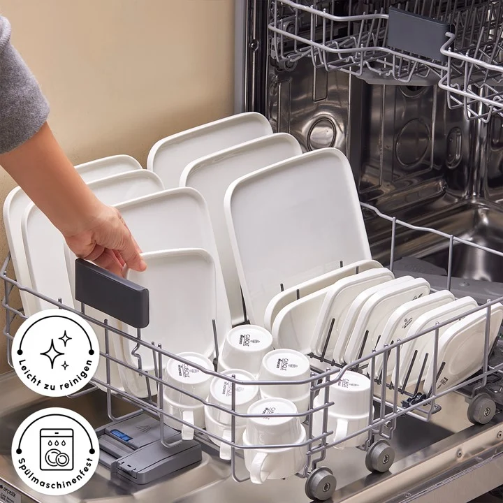 Karaca Stream Pure Cubique 35-Teiliges 6-Personen Frühstücksset Quadrat