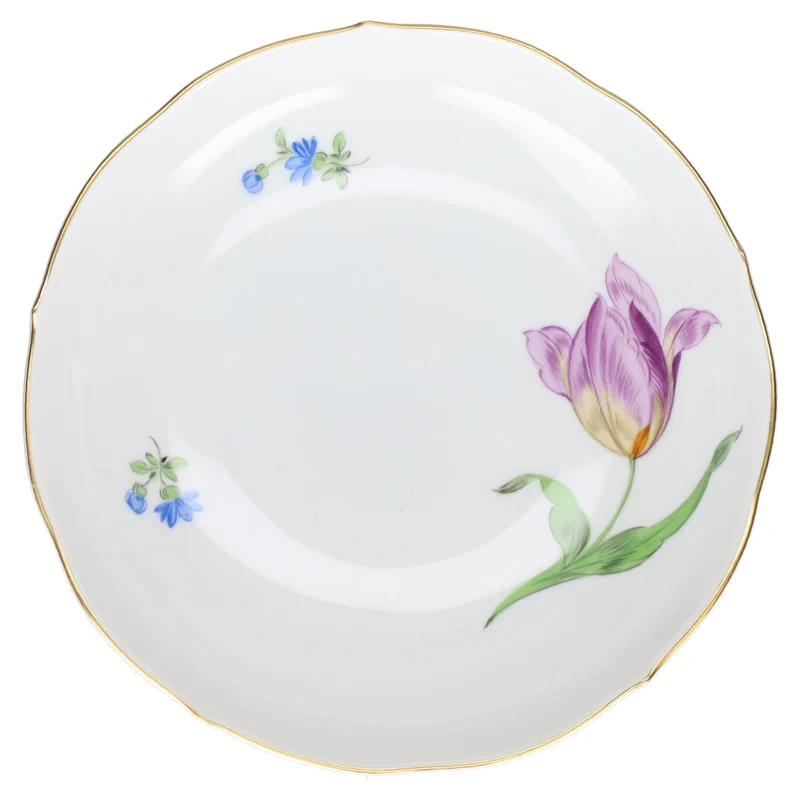 Kaffeetasse mit Untere lila Tulpe