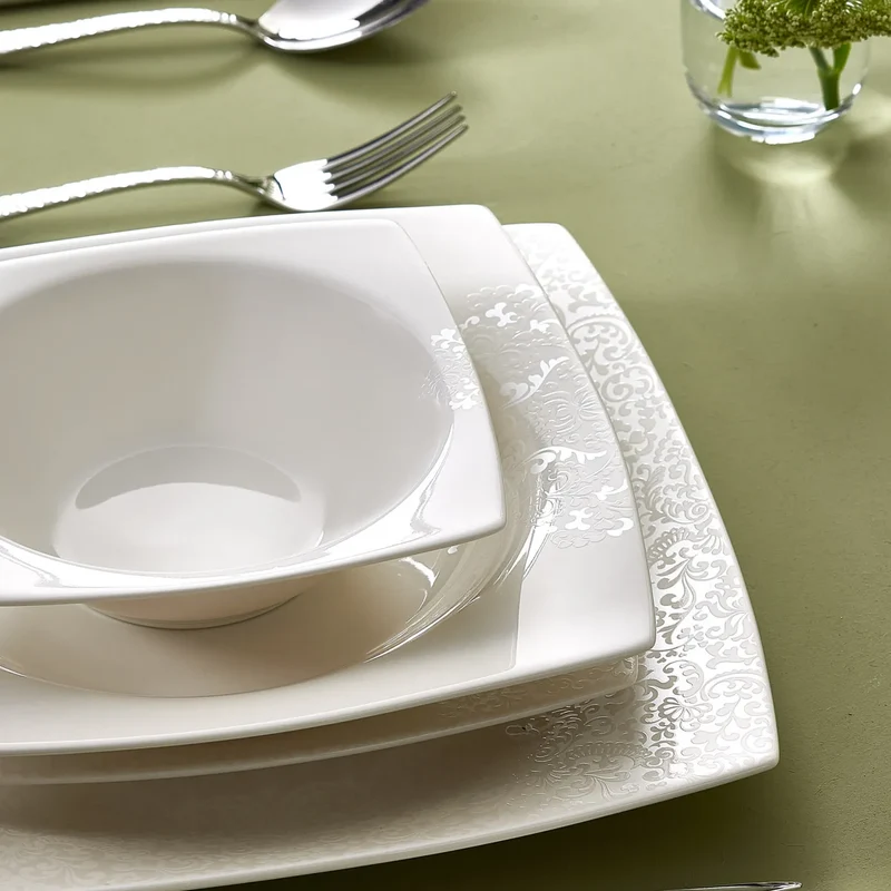 New Flava 6 Personen Geschirrset aus Porzellan