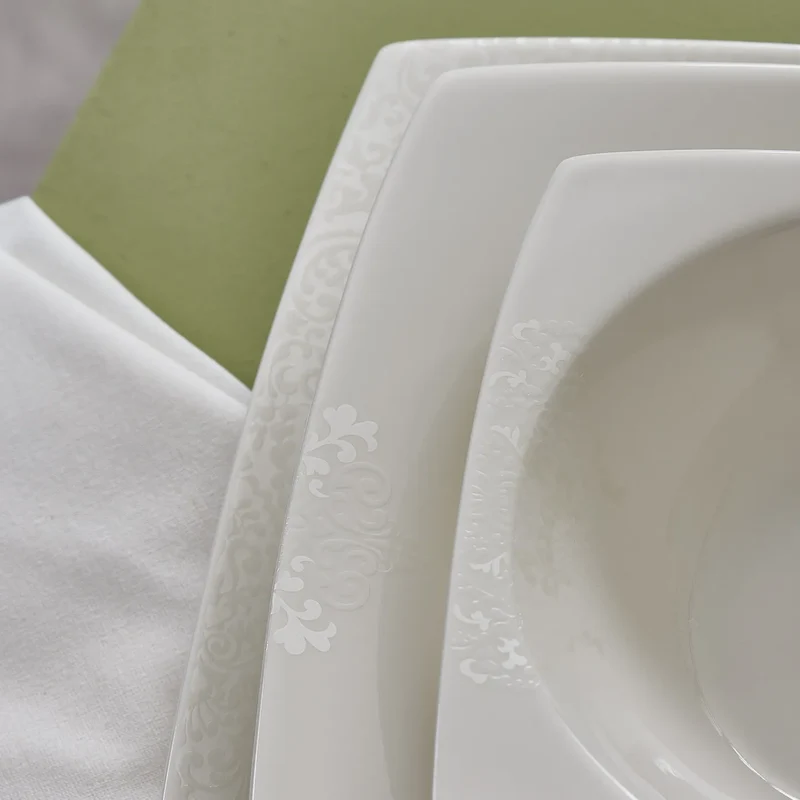 New Flava 6 Personen Geschirrset aus Porzellan