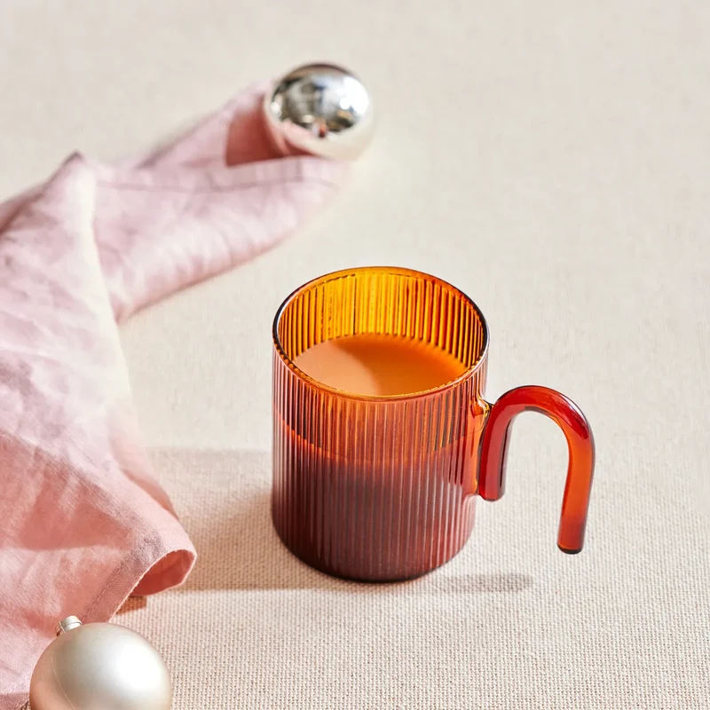 Karaca Miracle Tasse, Brauner Henkel