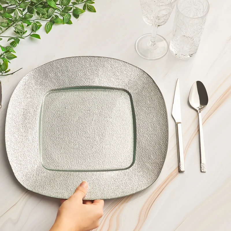 Karaca Home Capri Supla Set Silber 35 cm
