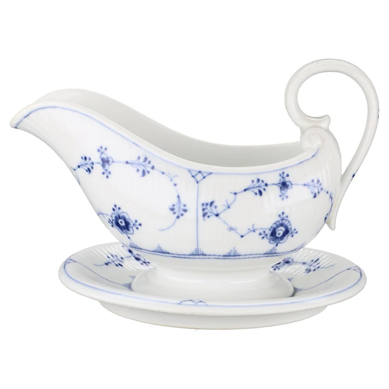 Sauciere mit Teller einteilig Modell 200