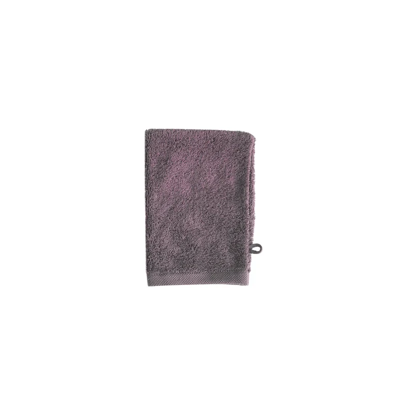 Karaca Joey Waschlappen aus Egyptian Baumwolle, Anthrazit, 16x22 cm