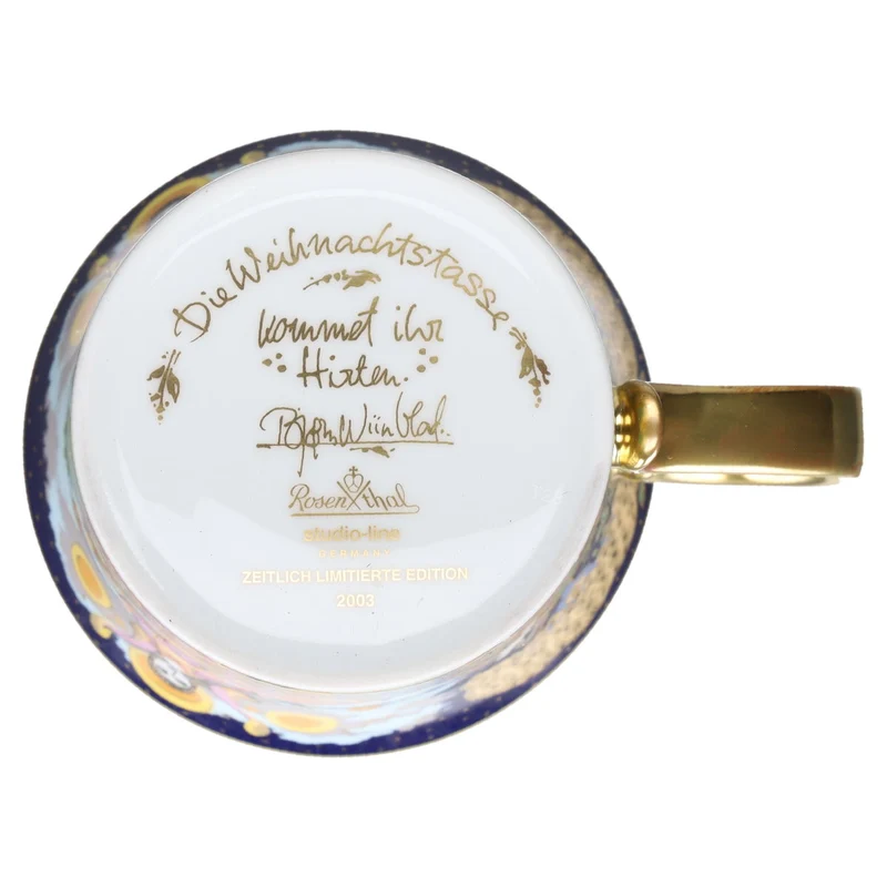 Kaffeetasse mit Untere Kommet Ihr Hirten 2003 in OVP