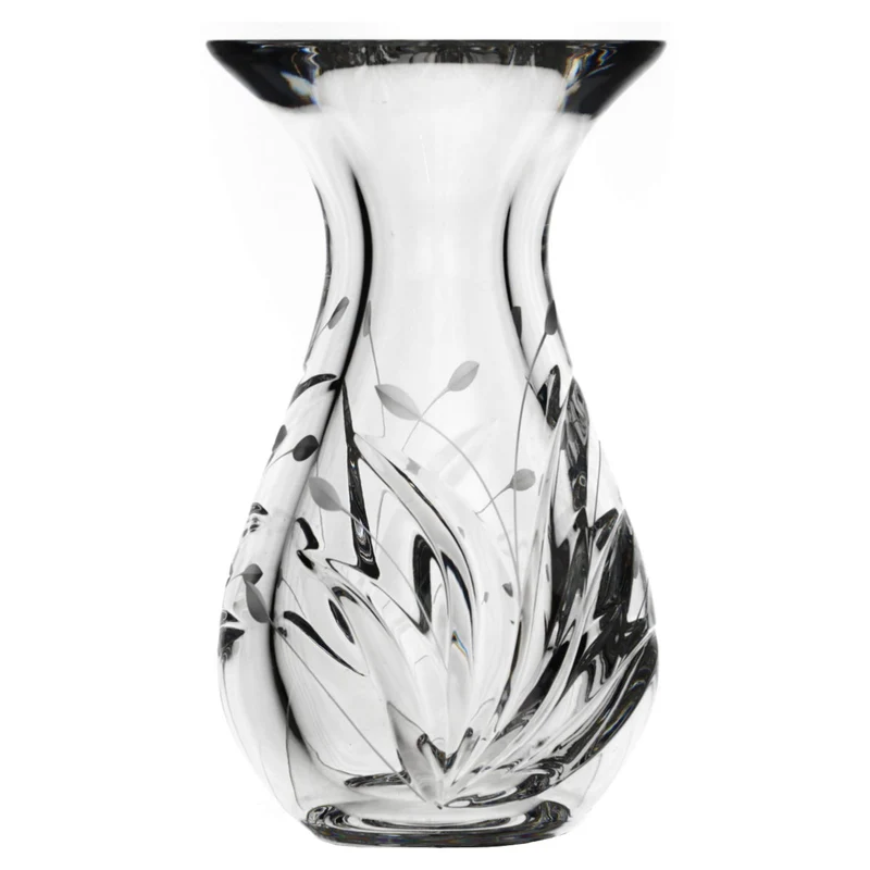 Vase mittelgroß Sanduhrform H 19,5 cm