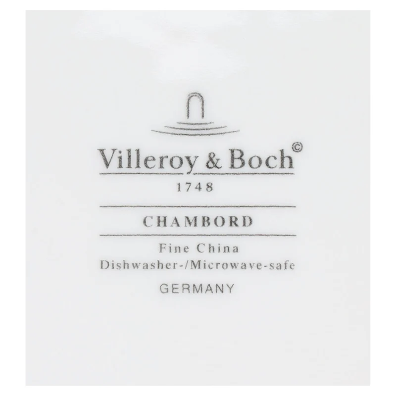 Sauciere mit Teller einteilig