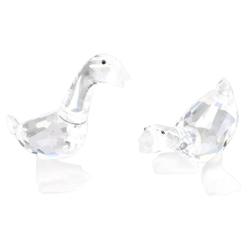 Tierfigur Gänsepaar