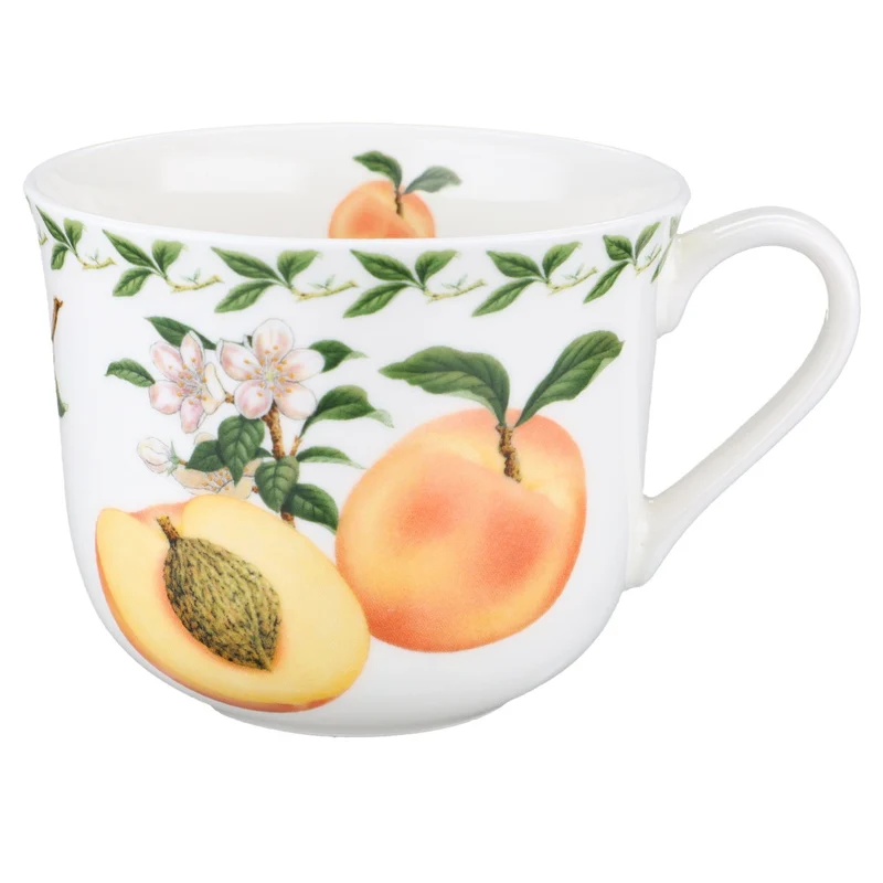 Jumbotasse Peach Pfirsich