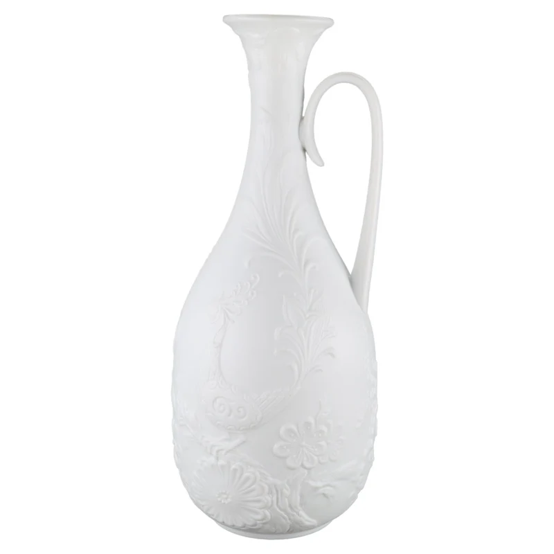Vase Pfauendekor Modell 472