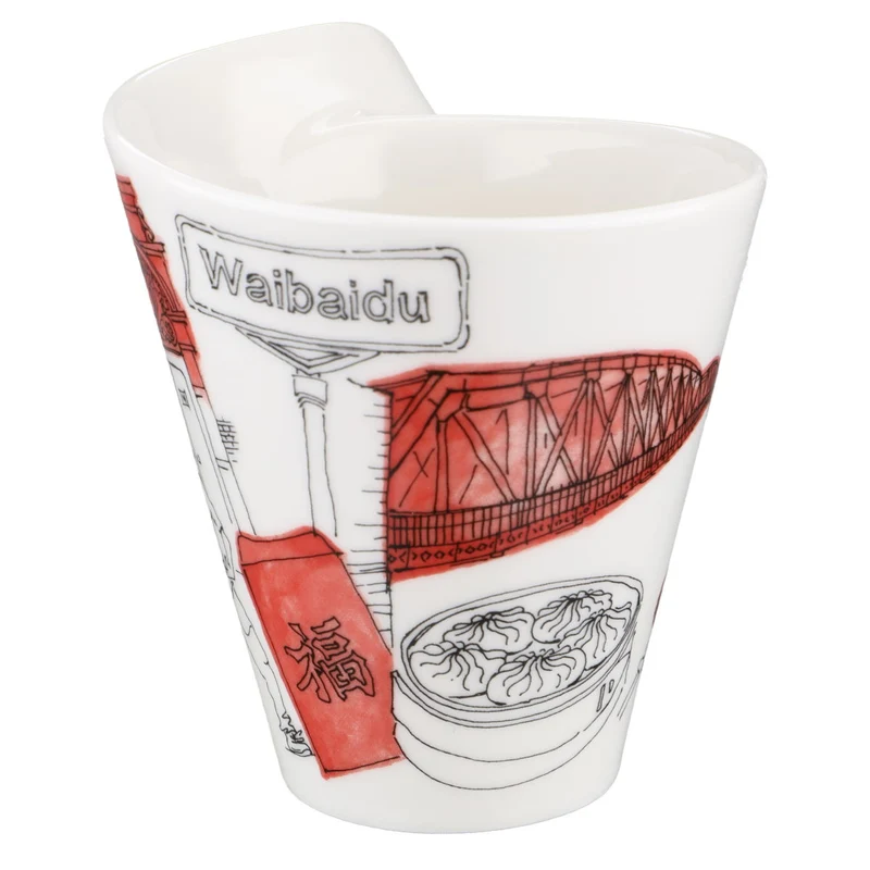 Kaffeebecher Shanghai Waibaidu