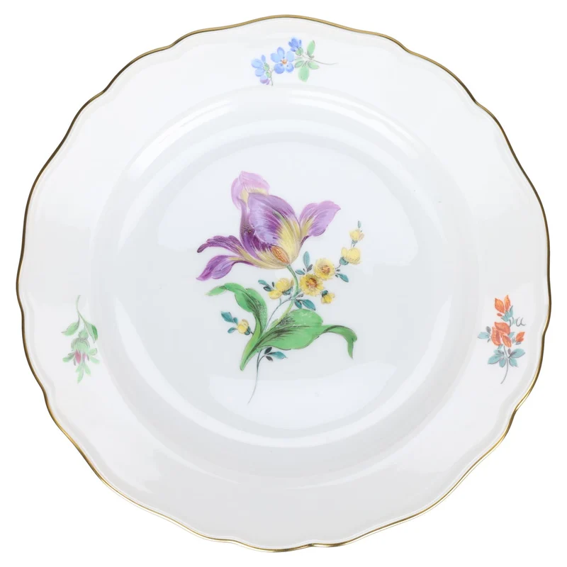 Kuchenteller Tulpe lila Mitte