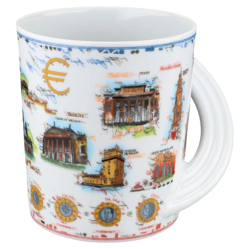Kaffeebecher Euro Cities mit OVP